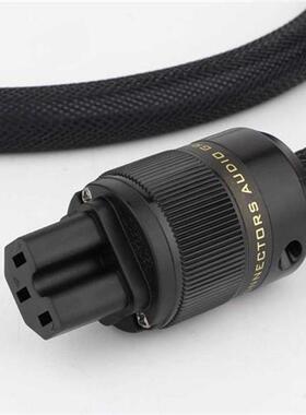 Preffair D504S Silver Plated Audiophile AC Power Cable Pure