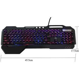 Mechanical RGB Keyboard and Mouse Combo, Adjustable Breathin