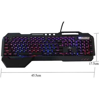 Mechanical RGB Keyboard and Mouse Combo, Adjustable Breathin