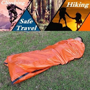 2PCS Outdoor Survival Bag, Emergency Bivy Sac, Sleeping Bivv