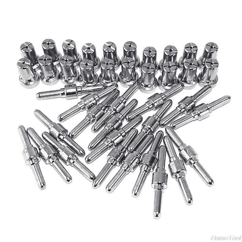 40pcs Plasma Cutting Torch Consumable Cutting Extended Long