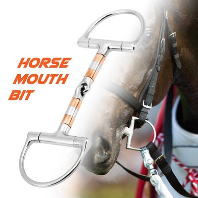 Equestrian Horse Mouth Bit Stainless Steel Horse Mouth Piece