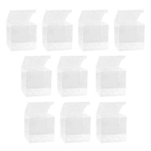 10 Pcs Macaron Container Ornament Box Plastic Caramel