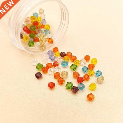 Youga 3.5*4mm Crystal Rondel Culet Beads Faceted Glass Beads