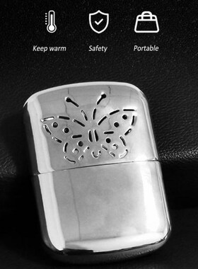 Portable Fuel Hand Warmer Reusable Platinum Standard Pocket