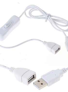 1M USB Cable Male to Female Switch ON OFF Cable Toggle LED