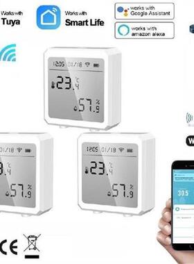 Tuya Smart Life WiFi Temperature And Humidity Sensor Indoor