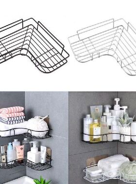 Bathroom Shelf Kitchen Toilet Organizer Stand Corner Frame