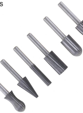 6pcs/lot 6mm 120.0 G Shank Tungsten Steel Rotary File Cutter