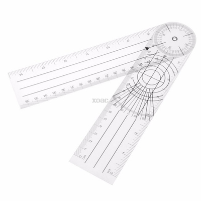 Userful Multi-Ruler 360 Degree Goniometer Angle Spinal Ruler