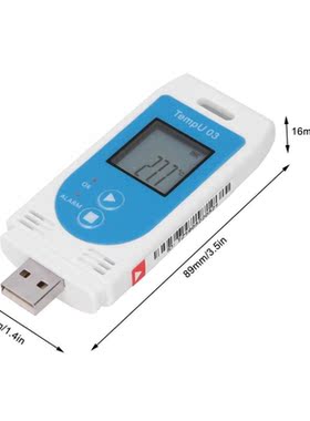 LCD USB Auto Temperature Humidity Data Logger PDF GSP Datalo