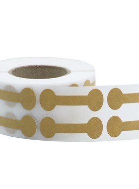 Portable Blank Paper Jewelry Price Tag Brown Dumbell Tag Rec