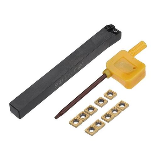 SCLCL1010H06 Turning Tool Holder Lathe Tool With 10pcs CCMT0