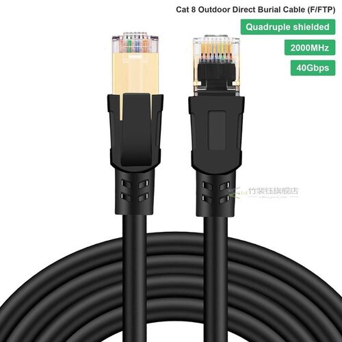 *1/3/5m Vention Cat8 Ethernet Cable High Speed 40Gbps SSTP W