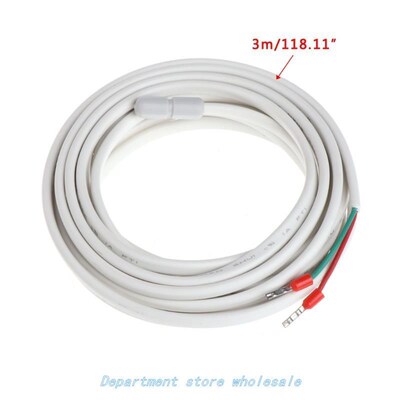 3m 10K 16A Electric Temperature Sensor Probe For Floor Heati