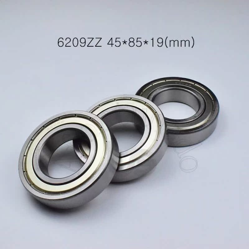 1pcs 6209ZZ 45*85*19(mm) chrome steel Metal Sealed High spe