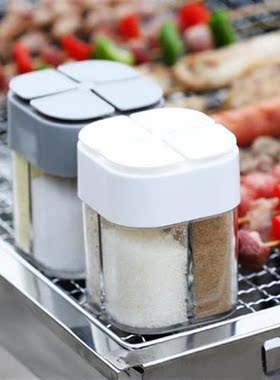 Spice Dispenser Travel Camping Spice Kit 4 In 1Plastic