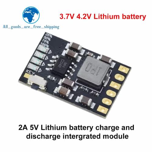 MH-CD42 DC 5V 2.1A Mobile Power Diy Board 4.2V Charge/Discha