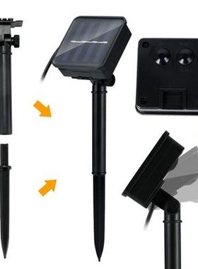 LED Outdoor Solar Lamp String Water Drop Christmas Bulb with