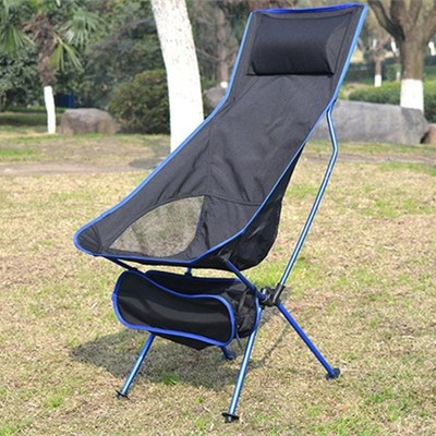 2020 Outdoor Camping Chair Oxford Cloth Portable Folding Cam