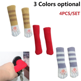 Knitted Door Handle Cover Entry Door Door Winter Free Hand P