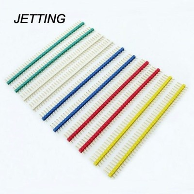 10pcs 40Pin 2.54mm Single Row Straight Male Pin Header Conne