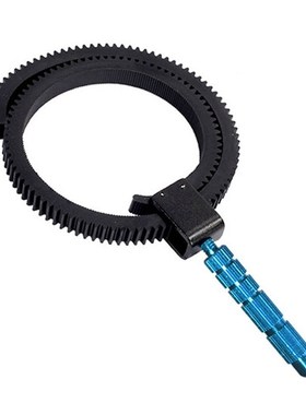 Rubber Follow Focus ring gear belt with  in aluminum alloy f