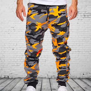 New Cotton Mens Jogger Autumn Pencil  Pants 2021 Men Camoufl