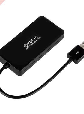 4 Port USB 20 Hub Splitter Adapter Converter Cable for PC L