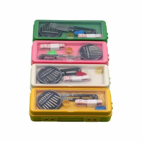 Household sewing box set portable multi-function hand sewing