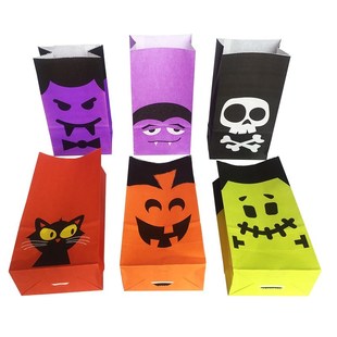Ghost Festival Colored Candy Bags Halloween Kids Trick Or Tr
