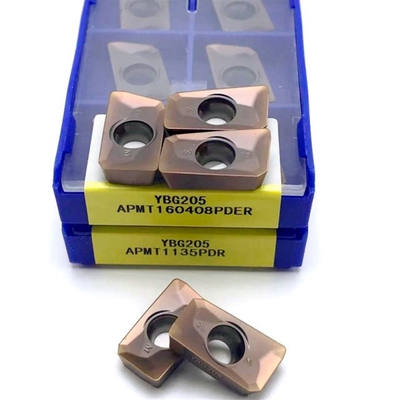 Original carbide milling cutter APMT160408PDER YBG205 APMT16