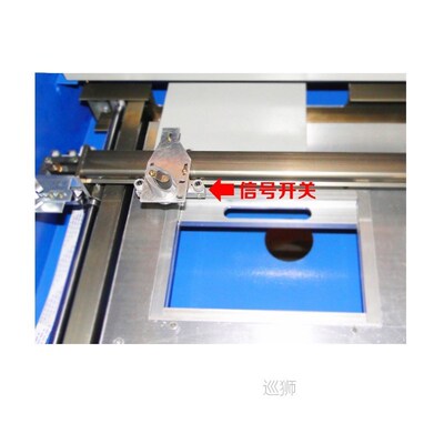 4 Wheels Linear Rail Car for Co2 Laser Heads with 5.8mm Belt