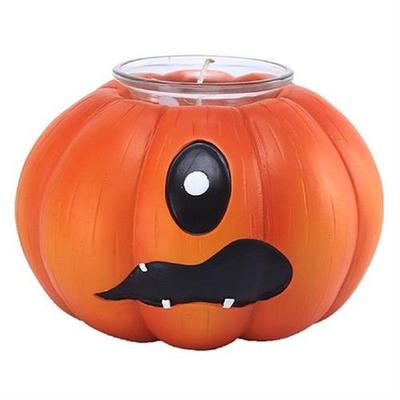 Halloween Pumpkin Candle Holder Halloween Tabletop