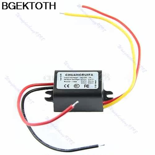 New 3V 3A 15W Power Supply Module Waterproof DC/DC Converter