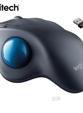 M570 2.4Ghz Wireless Trackball Mouse  Original Ergonomic