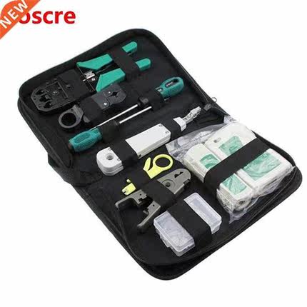 9 in 1 Network Tool Kits Professional Cat6 Rj45 Crimp Tool 8