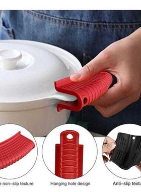 8 Pack Silicone Hot Handle Holder, Non-Slip Silicone Pot Hol