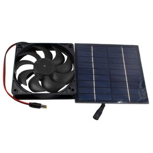 20W Solar Panel Powered Fan Solar Attic-Fan USB Solar Exhaus