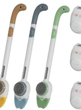 Silicone Bathroom Toilet Brush Plunger Cat Design Brush