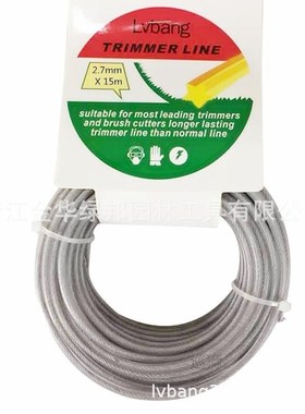 2.0/2.4/2.7/3.0mm Trimmer Wire Rope Cord Line Strimmer Brush