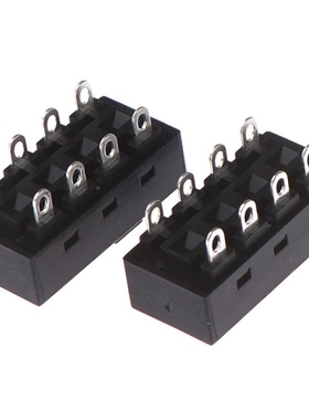 2pcs 12A 250V 3 Position 8 Pin Toggle Slide Switches LQ-103H