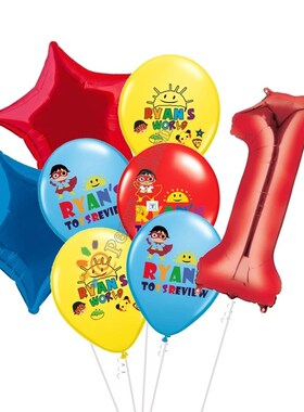 Ryan's World Balloons Ryans toys review Balloon Baby Hap
