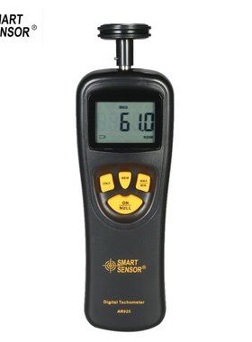 SMART SENSOR Handheld Contact LCD Digital Tachometer Speedom