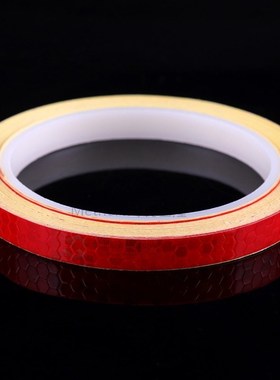 1 Roll 8 Meter Bike Crystal Grid Reflective ers Strip MTB Bi