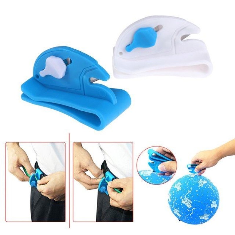 1Pc Balloon Ribbon Cutter Balloon Tools Fixed On Belt Balloo