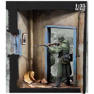1/35 Resin Model Figure GK,World War II military theme (Thr
