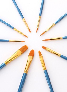 10pcs/pack Paint Brushes Set Painting Art Brush for Acrylic