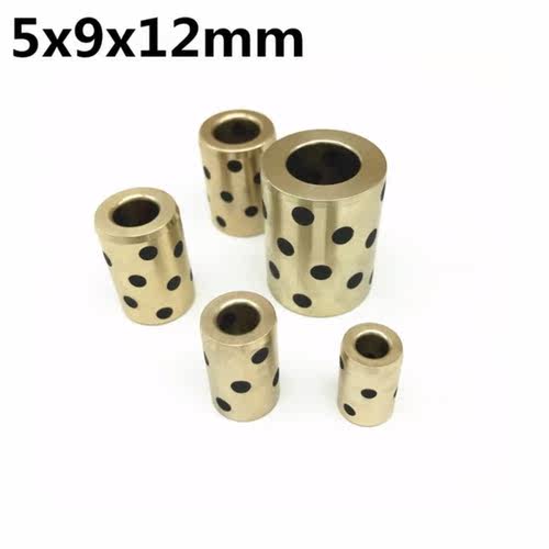 5x9x12 mm linear graphite copper set bearing copper bushing