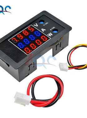DC 0-100V 10A 1000W LED Digital Voltmeter Ammeter Wattmeter